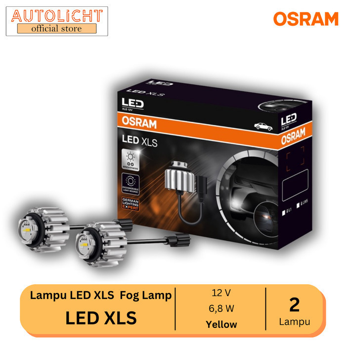 [New] Osram Bi-Led Lampu Kabut Mobil Osram Kuning Led Xls - Yellow Terbatas