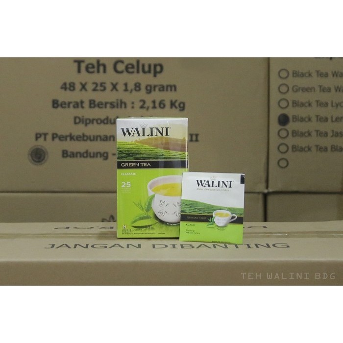 

Teh Walini 25S Kemasan Amplop/ Teabag