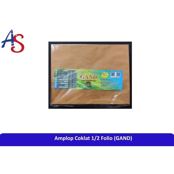 

Amplop 1/2 Folio Gand