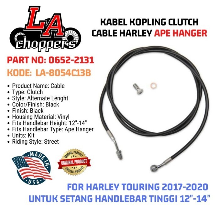 [Original] Kabel Kopling Clutch Cable Fl H 12-14 Inch 0652-2131 Kode La-8054C13B Diskon