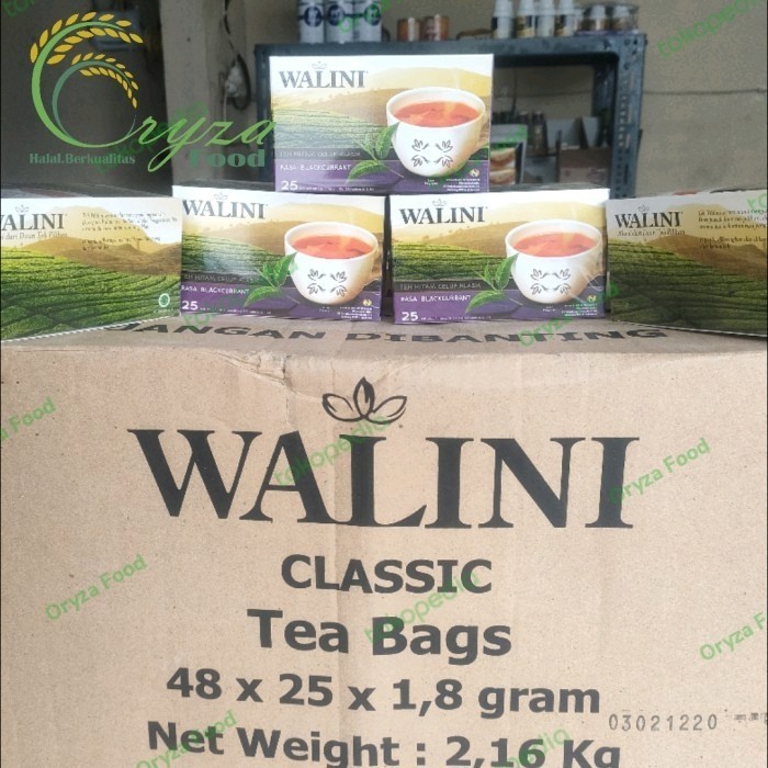 

Teh Walini Blackcurrant Amplop / Walini Blackccurant Tea Envelope