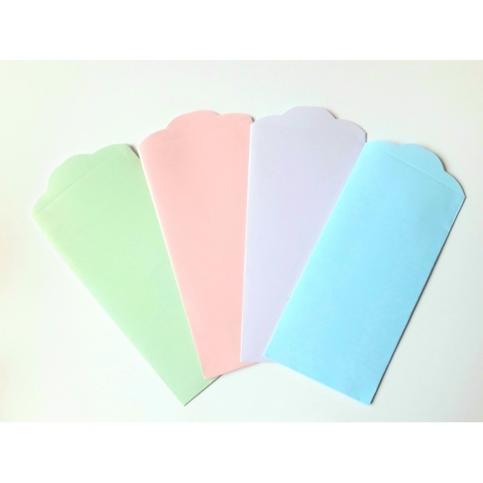 

Amplop Lebaran / Amplop Uang Polos Warna Pastel