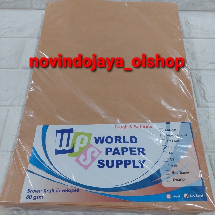 

Amplop Ukuran Folio