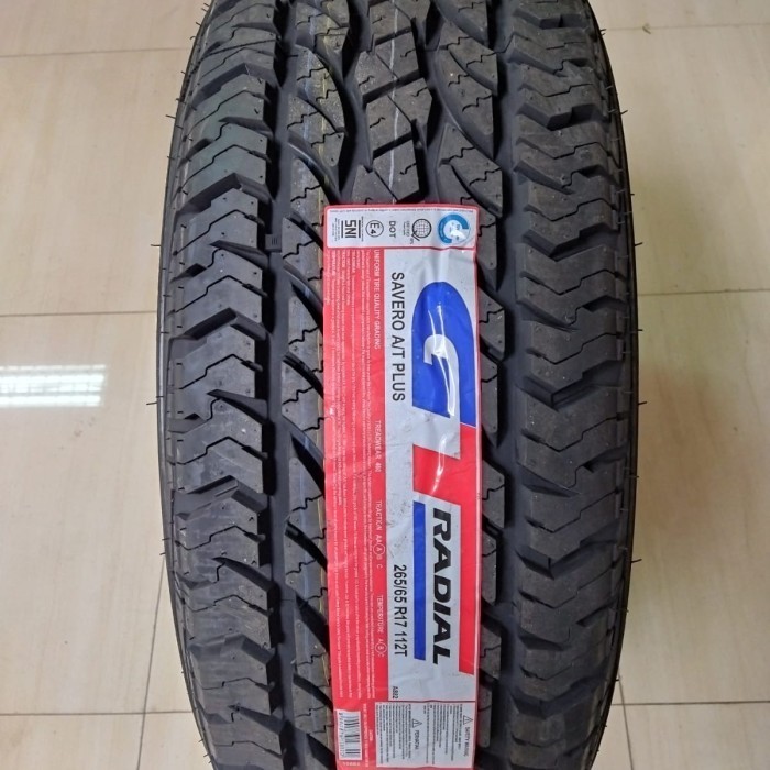 ✅New Ban Gtradial 265/65/17 At Plus Free Sporing Nitrogen Pentil Terbaru