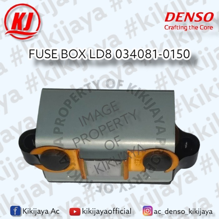 ✅New Denso Fuse Box Denso Ld8 034081-0150 Sparepart Ac/Sparepart Bus Berkualitas