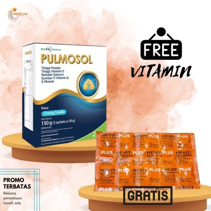 

TERBAIK PULMOSOL 150 GR SUSU PERNAPASAN PARU TBC ASMA