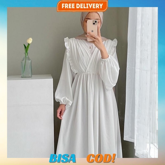 Gamis Wanita Terbaru 2024 Gamis Remaja Terbaru Kekinian Modern 2024 Wanita Dress Arumi Maxy Syari Fa