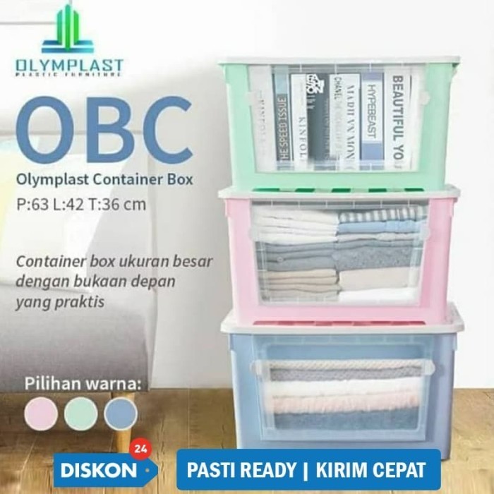 Olymplast Container Box / Rak Plastik / Kotak Penyimpanan Serbaguna