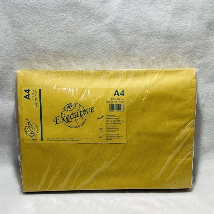

Amplop Samson A4 / 1 Pack Isi 100 Sheet