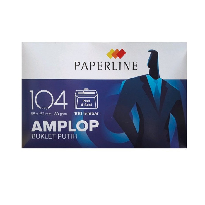 

Amplop Paperline 104 Pps 100Lembar