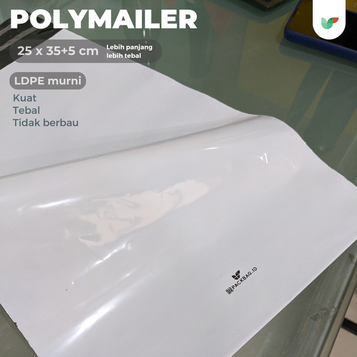 

25 X 35Cm Polymailer Polybag Kantong Amplop Plastik Packing Isi 50