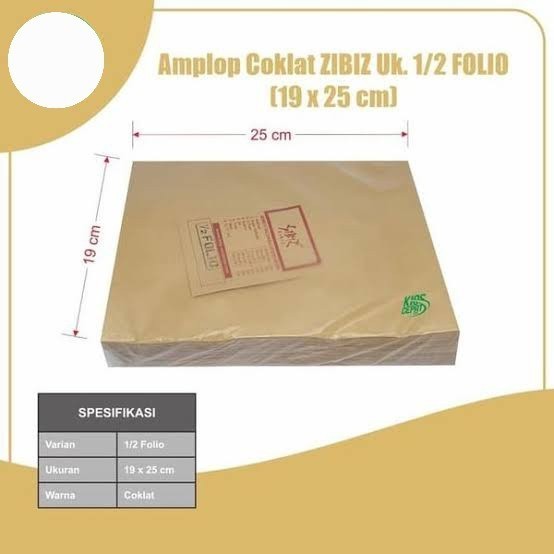 

Amplop Setengah Folio