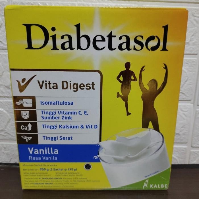 

TERBAIK SUSU DIABETASOL VANILA 950GRAM