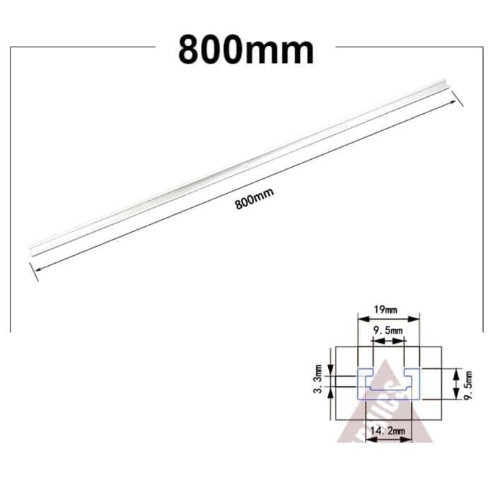 T Track / Miter Slot / Table Saw Runner / Miter Saw Track