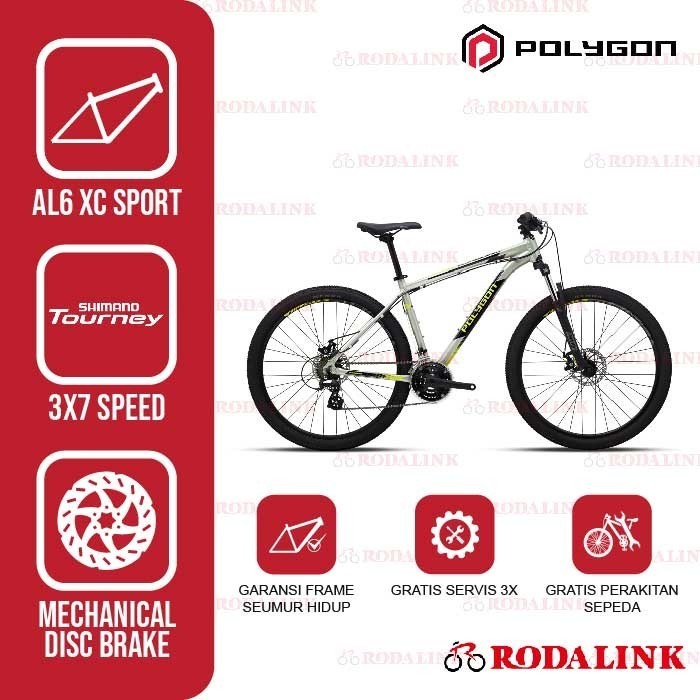 Terbaru Polygon Sepeda Gunung Cascade 3 Promo Terlaris