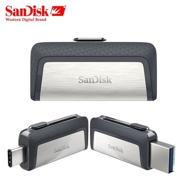 Flashdisk Sandisk Ultra Otg G46 Type-C 128Gb - Fd 128 Gb Usb 3.1 Terlaris