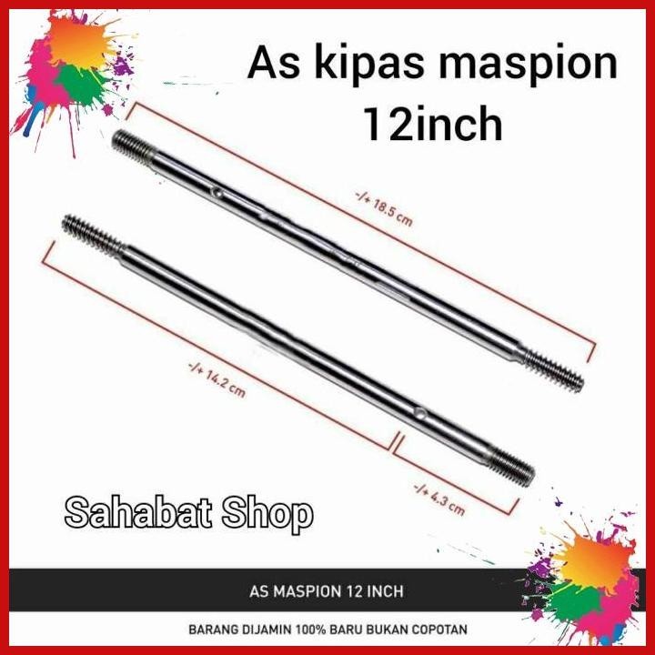 (sst) as dinamo kipas angin maspion 12inch as drat 18,5cm