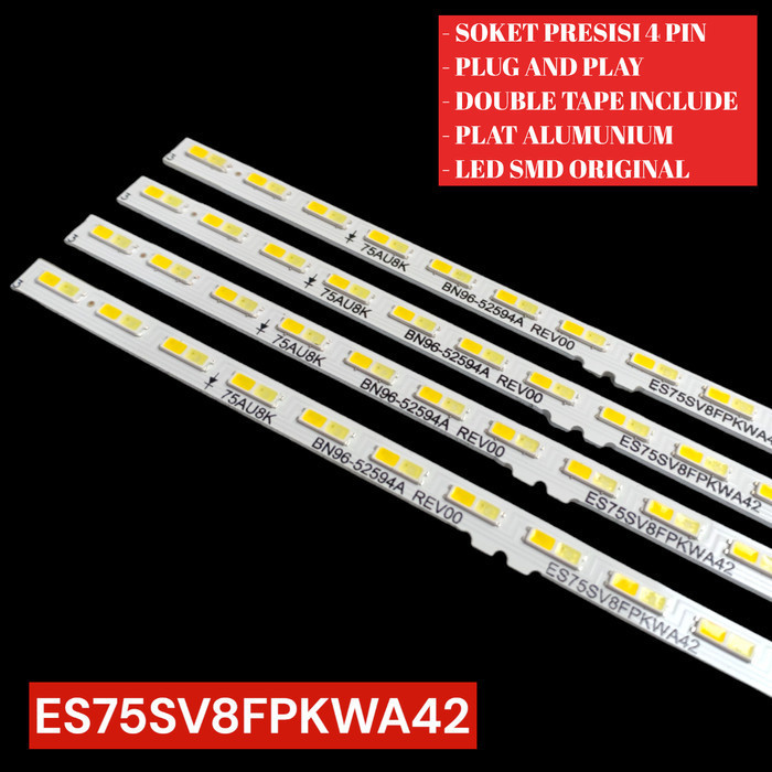 Backlight Tv Led Samsung 75 Inc 75Au8000 75Au7000 Ua75Au8000 Lampu Bl Best