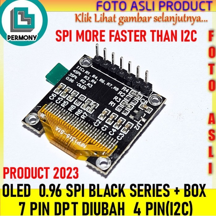 Oled 0.96 Spi 7 Pin 7Pin Ssd1306 Oled0.96 Best