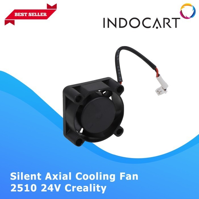 Indocart 3D Printer Parts Creality Silent Axial Cooling Fan 2510 24V Best