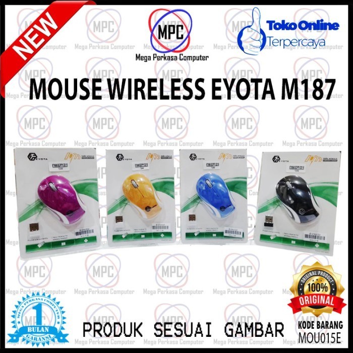 Mouse Wireless Eyota M187 Best