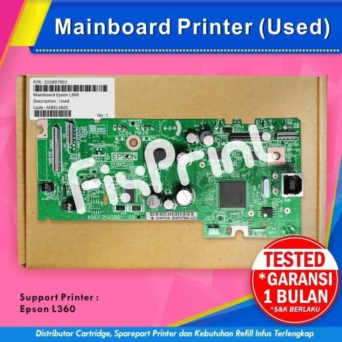 Mainboard Printer Epson L360 Original Board L-360 Motherboard L360 Best