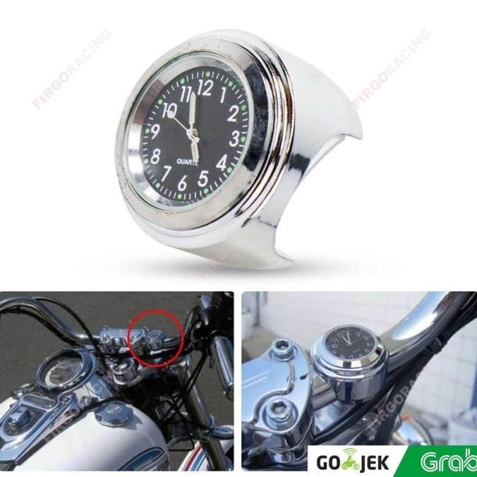 Jam Variasi Untuk Stang Motor Waterproof Universal