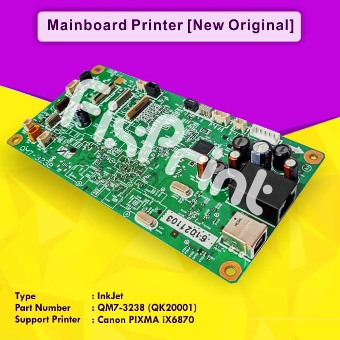 Board Printer Canon Ix6870, Mainboard Ix 6870, Motherboard Canon 6870 Best