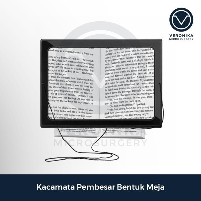 

Best Sales Kaca Pembesar Meja Low Vision Dengan Lampu Led Limited Edition