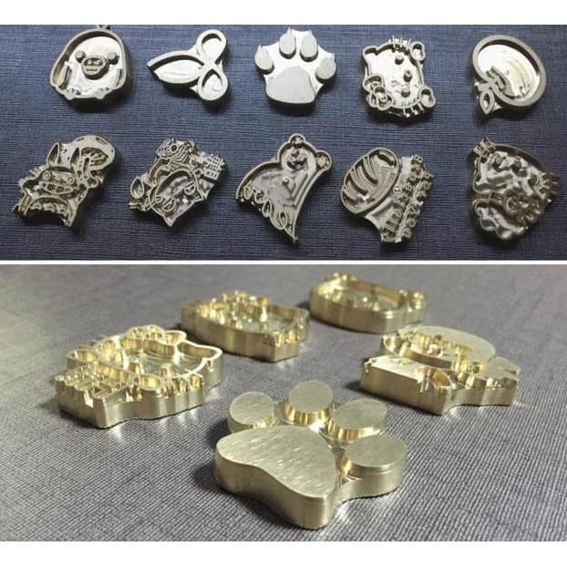 Hot Stamp Kue /Cetakan Logo Kue/Custom Hot Stamp Emboss Cake Hot Stamp Original