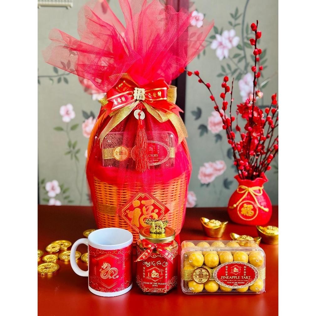 

TRY HAMPERS IMLEK CNY GONGXI 05 Kado Bingkisan Hadiah Parcel SINCIA Unik Termurah Kue Keranjang Lucu TERLARIS