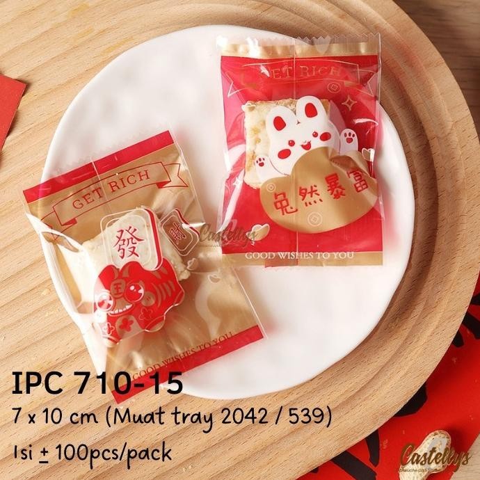 

Plastik Cookies Imlek Rabbit Ipc 710-15 Kue Kering Nastar Sincia Cny Berkualitas