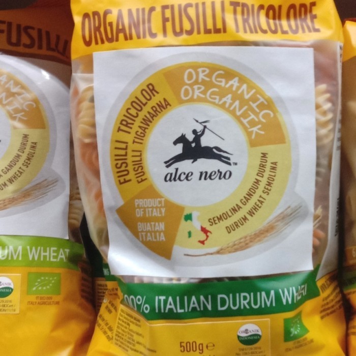 

Terbaru Alce Nero Organic Fusily Tricolore 50 Gr/Pasta Fusili Promo Terlaris