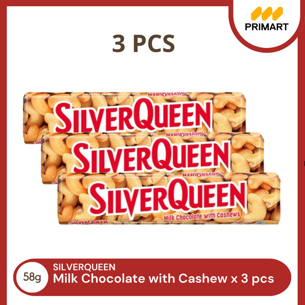 

Bundling 3 Pcs Silverqueen Cashew Chocolate Milk 58gr