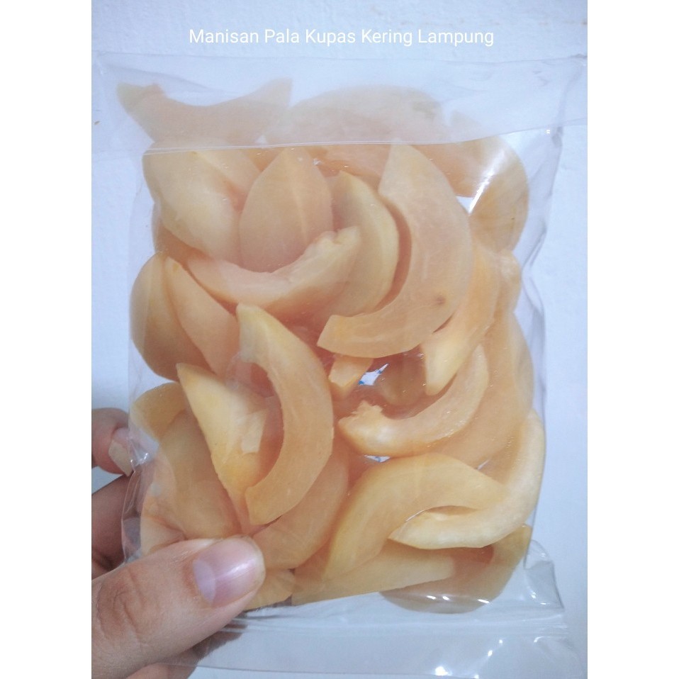 

Mazin - Manisan Buah Pala Kupas Kering Khas Lampung 1 Kg