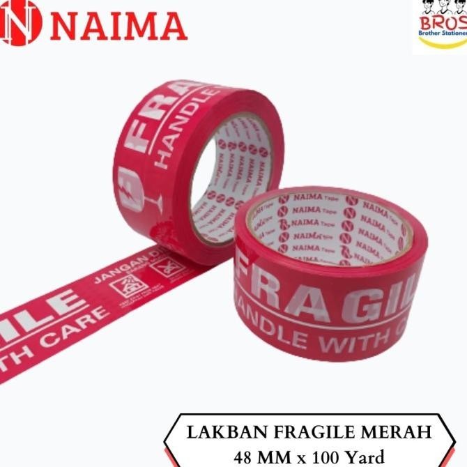 

Lakban Fragile Jangan Di Banting 48MM x 100Yrd / Lakban Fragile 2 in 1