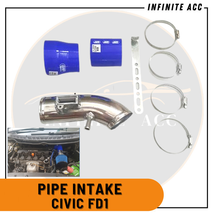 Pipa Intake Air Open Filter Udara Honda Civic FD1 Aksesoris Mobil