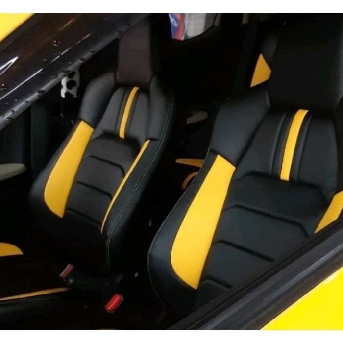 SARUNG JOK MOBIL BRIO SATYA,BRIO RS, BRIO LAMA FULLSET BAHAN MBTECH