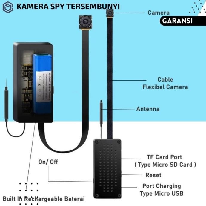 Baru RB MINI CAMERA WIFI KAMERA SPY CAM CCTV MINI TERSEMBUNYI TANPA KABEL