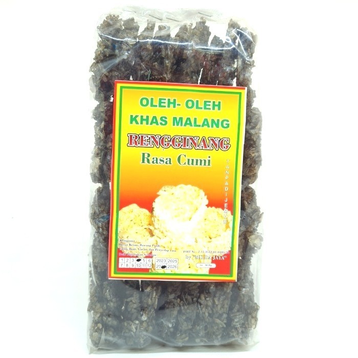 

*#*#*#] PUTRI TUNGGAL RENGGINANG RASA CUMI HITAM 36pcs MENTAH KHAS MADURA