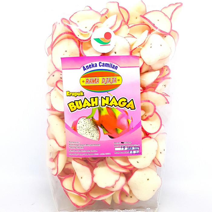 

Silahkan Order] RAMA DJAJA KERUPUK BUAH NAGA 200gr KRIPIK ANEKA KRUPUK MANIS CAMILAN