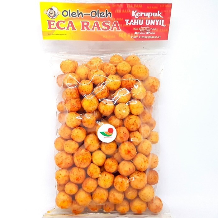 

best produk] ECA RASA KERUPUK TAHU UNYIL PEDAS 190gr KRUPUK MINI BULAT SPICY ASIN