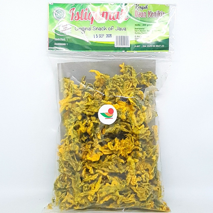 

#@#@#@#@] ISTIQOMAH KERIPIK DAUN KENIKIR 200gr KRIPIK RAJA ULAM SAYUR NABATI