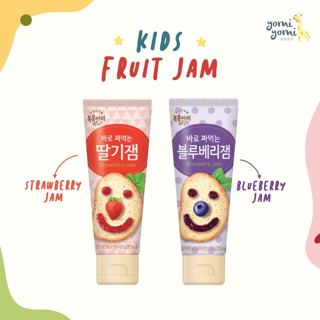 

Fruit Jam / Strawberry Jam / Blueberry Jam / Selai Roti / Kids Jam