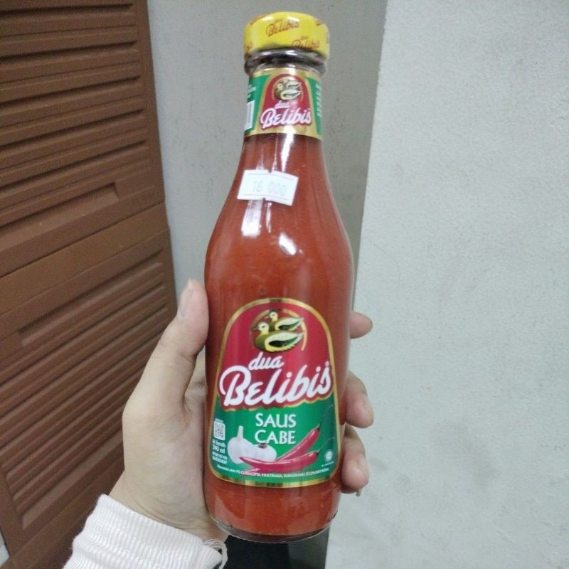 

Saus Cabe Dua Belibis Botol 340gr