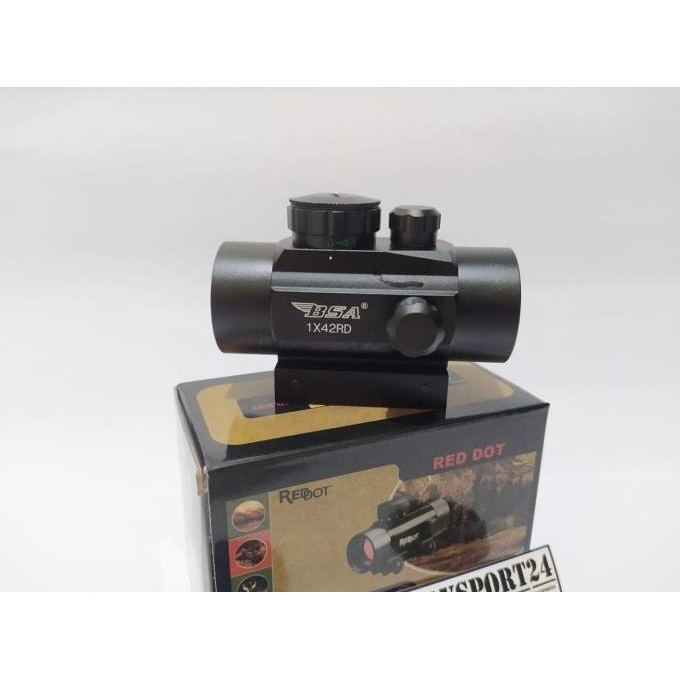 RED DOT BSA 1X42 RD / REDOT BSA 1X42 RD/ TELESCOPE PASER IKAN TERMURAH TOKOSAFFAA
