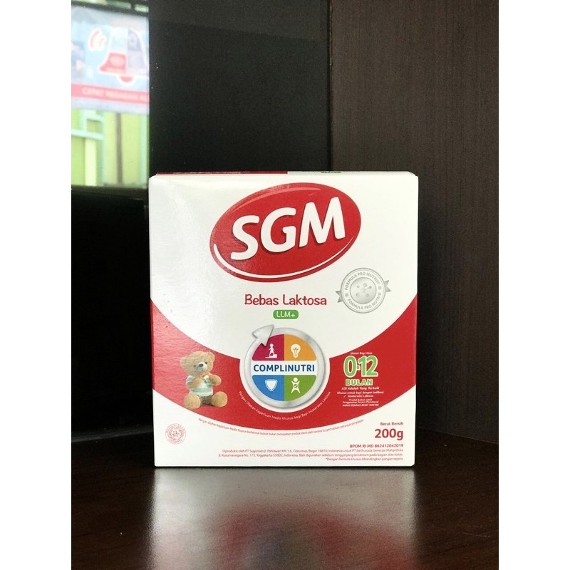 SGM Bebas Laktosa LLM+ 200GR & 400GR- Meredakan Diare Bayi