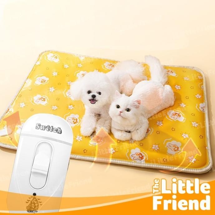 Matras Penghangat Anak Kucing Anjing Electric - Pet Heating Mat Pad