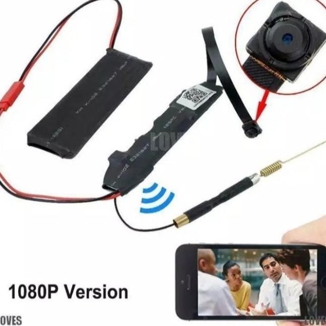 Baru IP Cam Mini Wifi Spy Cam Kecil Kamera Tersembunyi 5MegaPixel / 4K