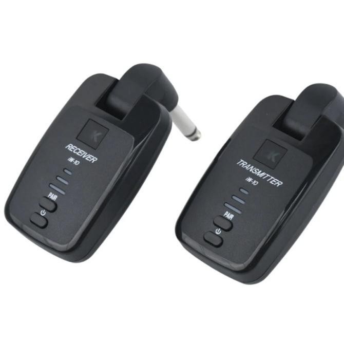Baru DK IW-10 UHF Wireless Gitar Bass Biola Keyboard DK IW 10 Wireless